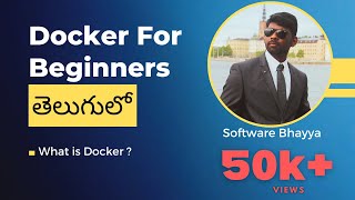 1 What is docker  Learn docker in Telugu  తెలుగులో [upl. by Noral]