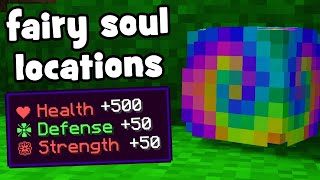 UPDATED 238238 Fairy Soul Locations  Hypixel SkyBlock [upl. by Erdnua692]