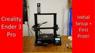 Ender 3 Initial Setup  Configuration HowTo [upl. by Inaoj]