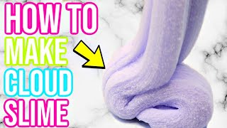 How To Make PERFECT CLOUD SLIME [upl. by Tomchay579]