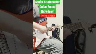 Squier Stratocaster Guitar Sound Showdown Shorts [upl. by Christabelle645]