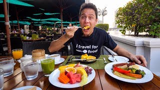 Bangkok 5 Star Luxury Hotels  MANDARIN ORIENTAL Full Suite Tour  10 Fruits for Breakfast [upl. by Rola]