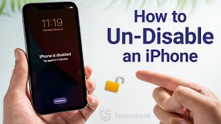 How to Undisable an iPhone without iTunes [upl. by Edora682]