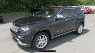 2014 Jeep Grand Cherokee Summit V8 Start Up Exhaust and In Depth Review [upl. by Theodosia]