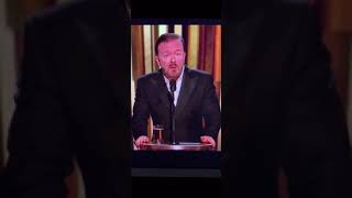 Ricky Gervais Golden Globes Speech UNCENSORED [upl. by Heriberto]