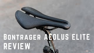 Bontrager Aeolus Elite saddle review  NAILED IT [upl. by Miehar]