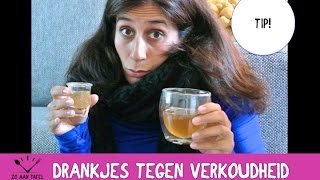 Tip 2 drankjes tegen kriebelhoest en verkoudheid [upl. by Gonzalez]