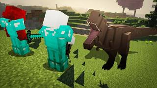 Surviving Dinosaurs in Minecraft [upl. by Suzanne671]