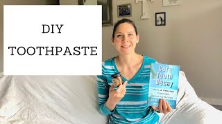 Organic Toothpaste Recipe  FAST amp EASY HOMEMADE DIY  Bumblebee Apothecary [upl. by Glenn]