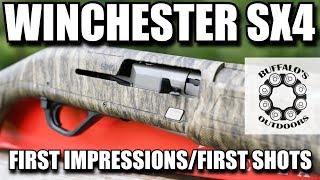 Winchester SX4  First Impressions  First Shots [upl. by John]