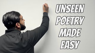 Unseen Poetry EVERYTHING You Need In One Video [upl. by Lagiba344]