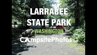 Larrabee State Park Washington Campsite Photos [upl. by Hump]