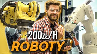 AUTOMATYKA ROBOTYKA CNC  200złh pracy  DO ROBOTY [upl. by Loella]