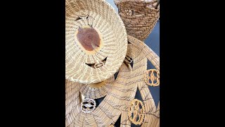 Intermediate Pine Needle Basket Raffia [upl. by Lemert156]