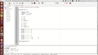 Fortran Programming Tutorials Revised  017  Modulus Operation [upl. by Gaige]