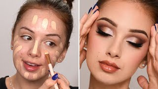 EXTRA GLAM Makeup Tutorial [upl. by Aronel]