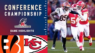 Bengals vs Chiefs AFC Championship Highlights  NFL 2021 [upl. by Sida]