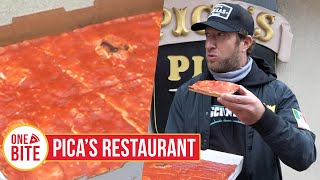 Barstool Pizza Review  Picas Restaurant Upper Darby PA [upl. by Thatcher554]