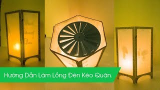 Vinacraft Hướng dẫn làm lồng đèn kéo quân [upl. by Engamrahc288]