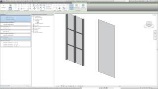 Revit Muro Cortina Rejillas [upl. by Sirmons]