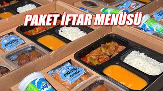 Paket İftar Menüsü  Polesan Catering [upl. by Anilehs]