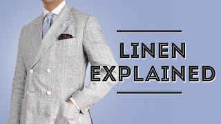 Linen Explained  Mens Summer Fabric Guide [upl. by Assenahs]