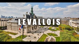 4K walk in Levallois Tour De la Ville LEVALLOIS PERRET  Levallois City  Levallois Vlog [upl. by Holsworth]