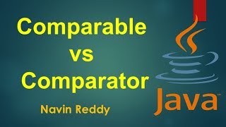 Interview Question  Comparable vs Comparator in Java [upl. by Tnerual]