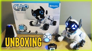 Day 1  Unboxing CHiP Robot Dog Toy from WowWee FULL REVIEW [upl. by Merdith911]