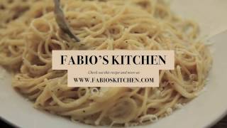 Fabios Kitchen Episode 8 quotSpaghetti Cacio e Pepequot [upl. by Pier]