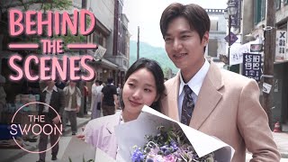 Behind the Scenes Lee Minho runs into Kim Goeuns arms  The King Eternal Monarch ENG SUB [upl. by Anin]