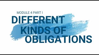 OBLICON LECTURE DIFFERENT KINDS OF OBLIGATIONS PART 1 ART 11791182 [upl. by Fenwick]