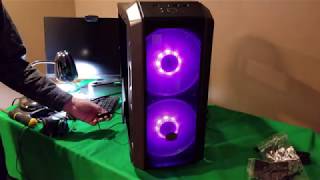 Cooler Master Mastercase H500 New info on RGB in the Build Video coming soon No Molex required [upl. by Ylimme]