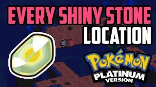 Where to Find Shiny Stone  Pokemon Platinum All Methods [upl. by Peck]