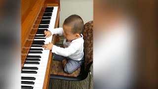 Child piano prodigy plays Carnegie Hall [upl. by Noeht]