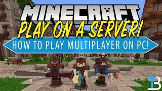 How To Play Multiplayer on Minecraft PC [upl. by Nyleek]