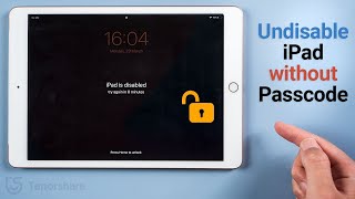 How to Undisable an iPad without iTunes or Passcode [upl. by Akenat]