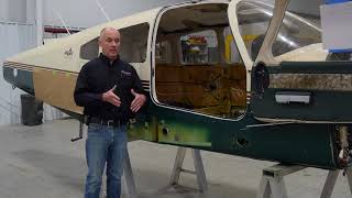 Airframe Components Piper Wing Carrythru Inspection and Repairs [upl. by Reteip63]