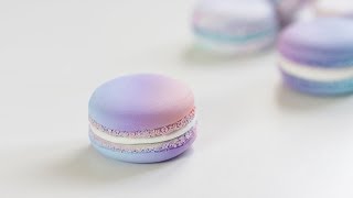 TUTO FIMO  MACARON Dégradé Licorne [upl. by Winwaloe]