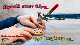 Scroll saw tips for beginners [upl. by Yerhcaz]