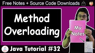 Java Tutorial Method Overloading in Java [upl. by Rawley]