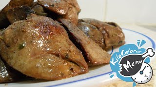 Recette  Foie de volaille poêlé [upl. by Kcirdor]