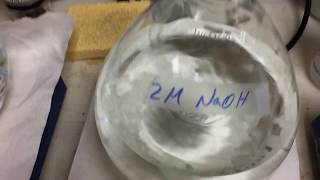 1How To Make 2 M HCl amp 2 M NaOH Solutions [upl. by Martguerita43]