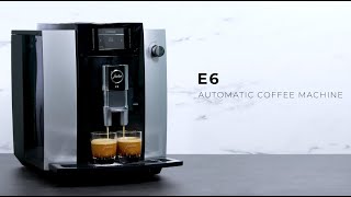 JURA E6 Platinum for Perfect Espresso  Coffee Cappuccino amp More [upl. by Akcinehs]