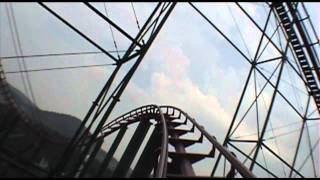 Crazy Coaster POV Screwed Up Chinese ArrowVekoma Looping Roller Coaster Nanhu Amusement Park China [upl. by Reivax845]