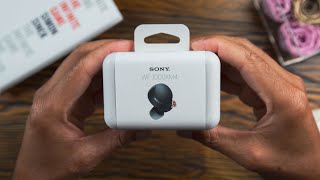 Sony WF1000XM4 Unboxing and Test Plan [upl. by Assilana960]