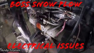 Boss Snow Plow Electrical Issues [upl. by Nnyluqcaj729]