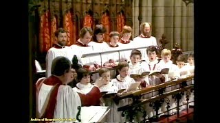 BBC TV “Songs of Praise” Bangor Cathedral 1988 Andrew Goodwin [upl. by Alakcim]