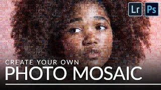 How to Create a Photo Mosaic in Lightroom amp Photoshop [upl. by Eyram344]