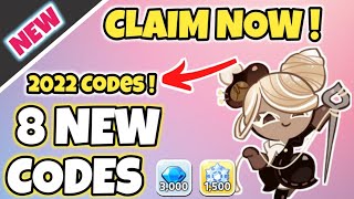 Cookie Run Kingdom 8 New Codes  New Coupon Codes 2022 [upl. by Iccir939]